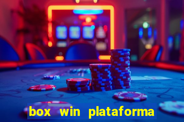 box win plataforma de jogos